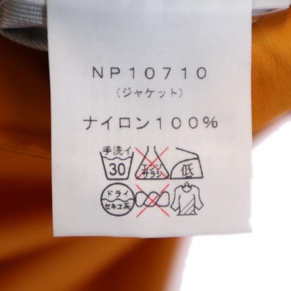 THE NORTH FACE ノースフェイス NP10710 アウトドア ナイロンジャケット 上下 セットアップ M オレンジ系 メンズ
