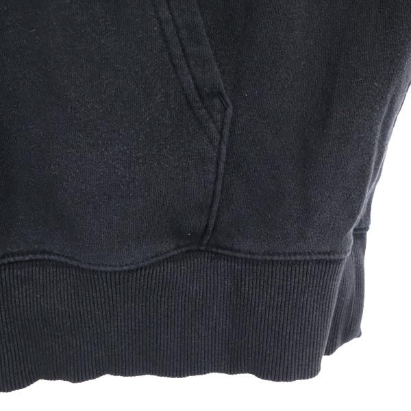 THE NORTH FACE ノースフェイス プリント 長袖 スウェット トレーナー M ブラック アウトドア メンズ