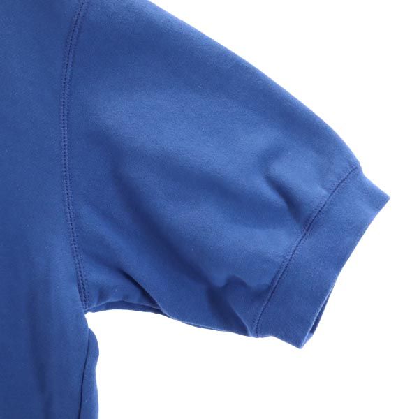 UNITED ARROWS SUNSPEL ユナイテッドアローズ サンスペル 日本製 半袖 スウェット トレーナー M ブルー系 メンズ