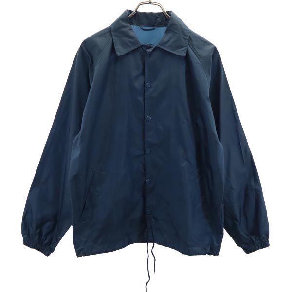 Odds ＆ Ends TOGA オッズアンドエンズ トーガ ナイロン バックプリント コーチジャケット ONE ネイビー メンズ