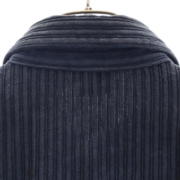 Li2sport コーデュロイジャケット M ネイビー 長袖シャツ レディース