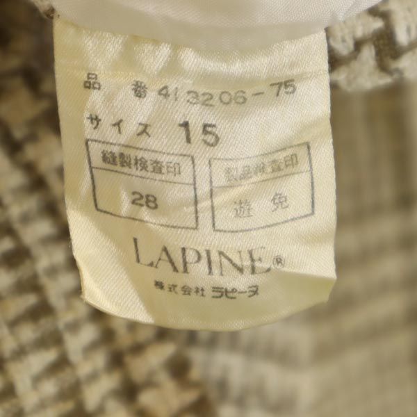 GIVENCHY ジバンシィ リネン リネン ノーカラージャケット 15 ベージュ系 レディース