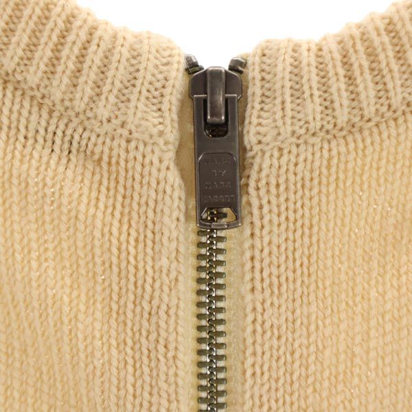 MARC BY MARC JACOBS マークバイマークジェイコブス ウール 長袖 ニット S ベージュ系 セーター レディース