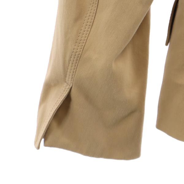 BURBERRY バーバリー 三陽商会 ベロア ベロア テーラードジャケット 38 ベージュ系 レディース