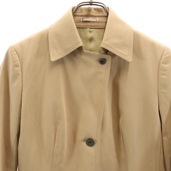BURBERRY バーバリー 三陽商会 ベロア ベロア テーラードジャケット 38 ベージュ系 レディース