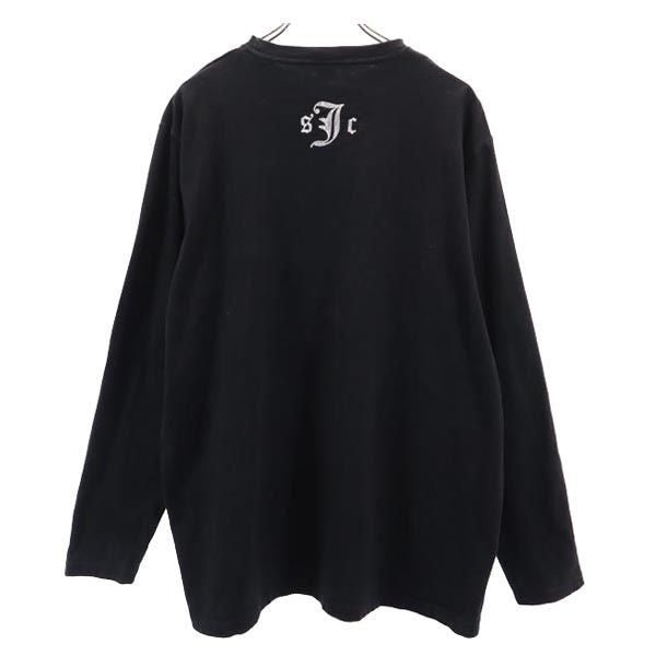 Sean John ショーンジョン 長袖 Tシャツ L ブラック ロンT メンズ