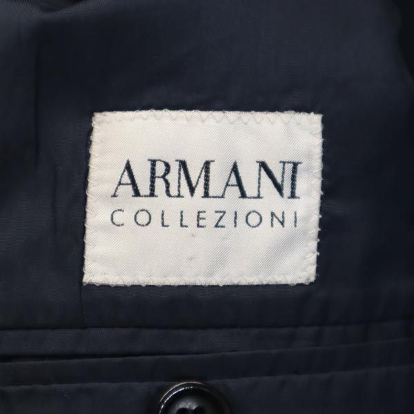 ARMANI COLLEZIONI アルマーニ コレツィオーニ スーツ 上下 セットアップ 濃紺 テーラードジャケット メンズ