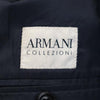 アルマーニ コレツィオーニ スーツ 上下 セットアップ 濃紺 ARMANI COLLEZIONI テーラードジャケット メンズ