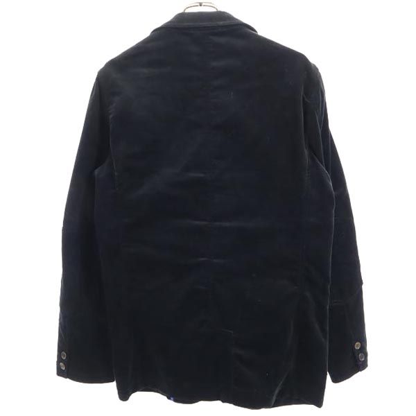 R.NEWBOLD アールニューボールド 日本製 コーデュロイ テーラードジャケット M ブラック メンズ