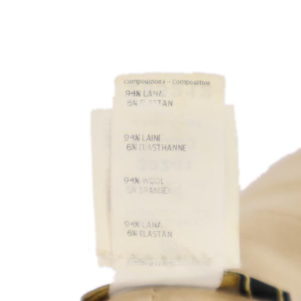 VERSACE ヴェルサーチ イタリア製 テーラードジャケット 9 ベージュ レディース