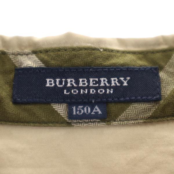 BURBERRY バーバリー 三陽商会 長袖 シャツ 150A ベージュ系 キッズ