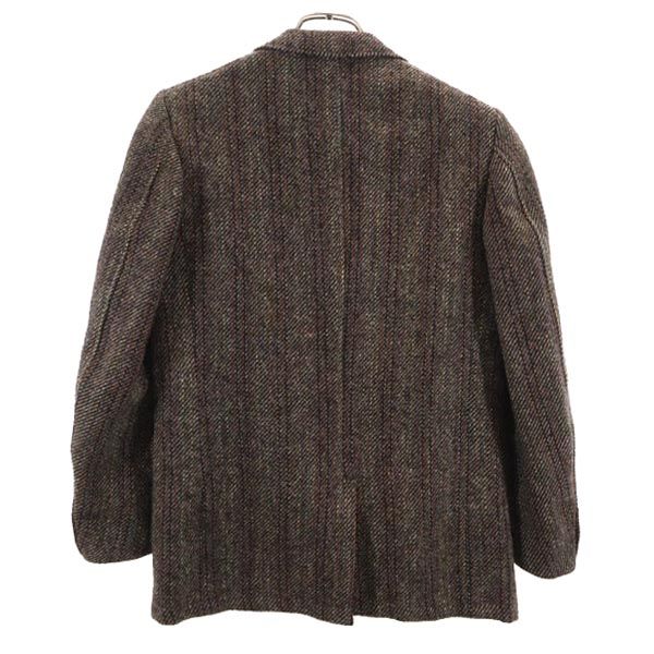 HARRIS TWEED ハリスツイード 70s ヴィンテージ テーラードジャケット ブラウン系 レディース