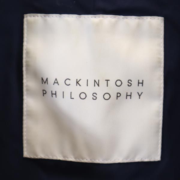 MACKINTOSH PHILOSOPHY マッキントッシュフィロソフィー ジャケット 36 ネイビー ステンカラーコート メンズ