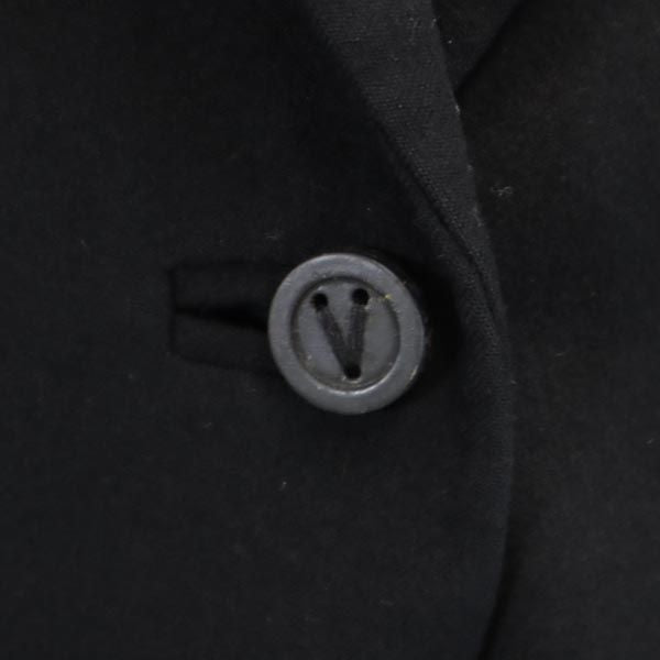 Gianni Versace ジャンニヴェルサーチ イタリア製 テーラードジャケット ブラック レディース