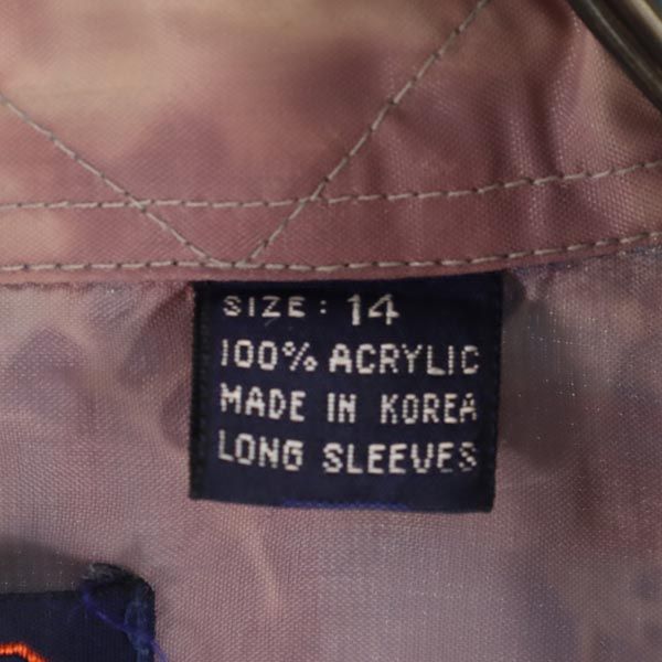 ARROW アロー ヴィンテージ チェック柄 長袖 シャツ 14 ブルー系 メンズ