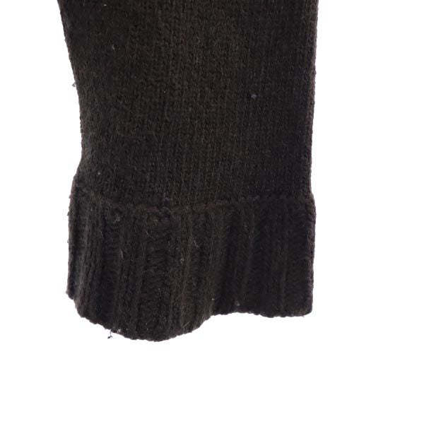 BURBERRY BLUE LABEL バーバリーブルーレーベル 三陽商会 ウールブレンド 長袖 ニット M ブラウン系 セーター レディース