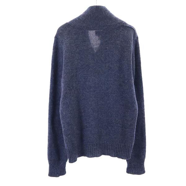 Early Winters アーリーウィンタース 90s オールド 長袖 Vネック ニット L ネイビー系 セーター メンズ