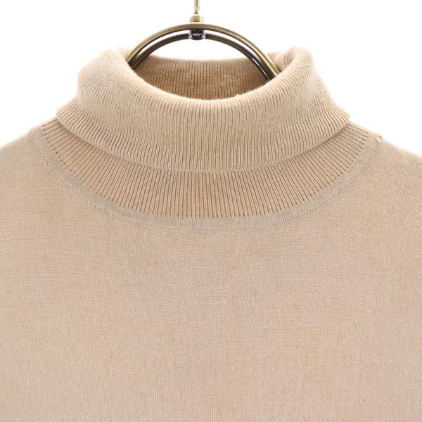 MAX MARA マックスマーラ 半袖 タートルネック ニット ベージュ系 セーター レディース
