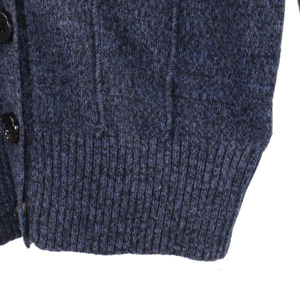 MARC BY MARC JACOBS マークバイマークジェイコブス ウールブレンド 長袖 ニット カーディガン S ブルー系 レディース