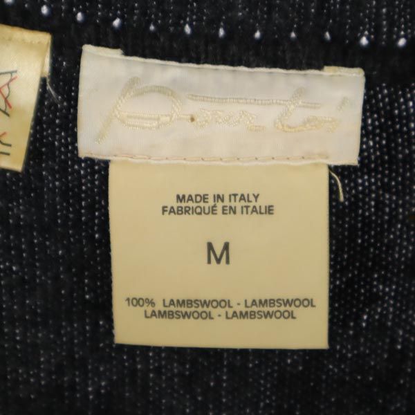 ウール 長袖 ニット カーディガン M グレー系 レディース