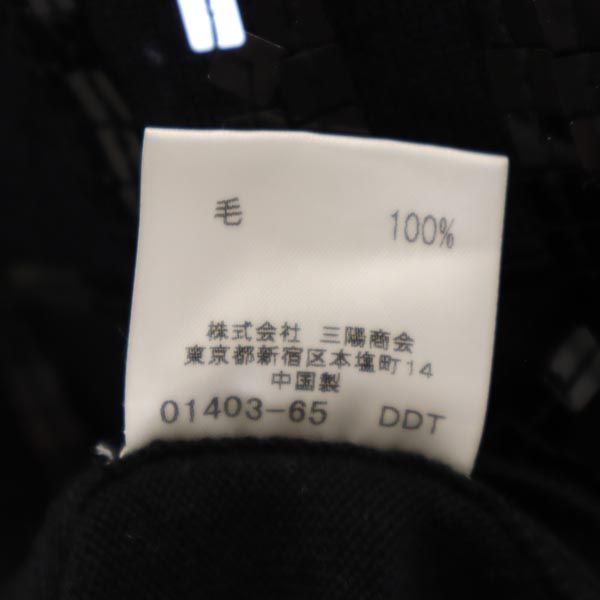 BURBERRY バーバリー 三陽商会 長袖 スパンコール カットソー 2 ブラック系 レディース