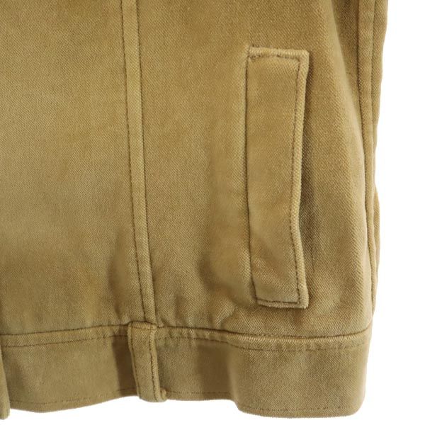 バーバリー 三陽商会 ベロア ベロア ジャケット 38 キャメル BURBERRY レディース