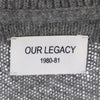 アワーレガシー ニットジャケット XS グレー Our Legacy メンズ