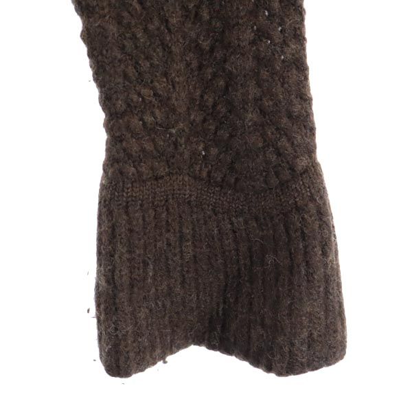 TOCCA トッカ ウール100％ 長袖 ニット カーディガン M ブラウン系 レディース