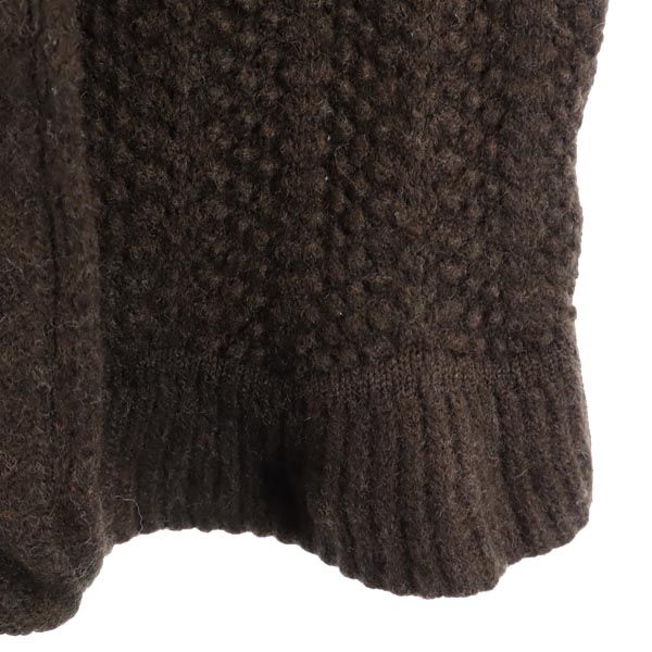 TOCCA トッカ ウール100％ 長袖 ニット カーディガン M ブラウン系 レディース