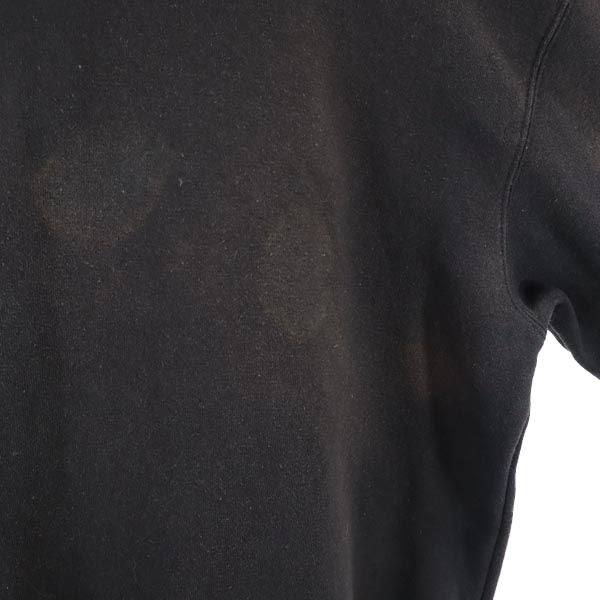 THE NORTH FACE ノースフェイス プリント 長袖 スウェットパーカー M ブラック系 メンズ