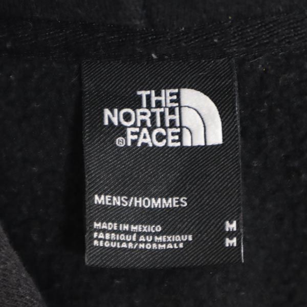 THE NORTH FACE ノースフェイス プリント 長袖 スウェットパーカー M ブラック系 メンズ