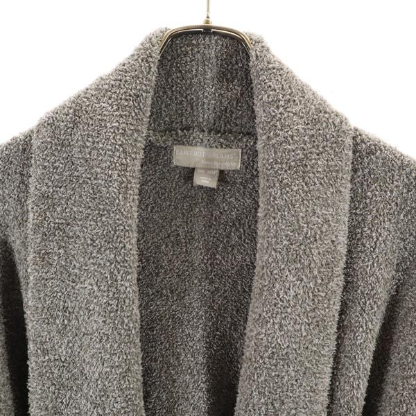 BAREFOOT DREAMS Ron Herman ベアフットドリームズ ロンハーマン 長袖 ふわもこ ルームウェア ONE グレー系 ガウン レディース