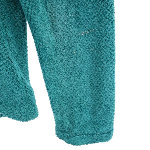 patagonia パタゴニア アウトドア フリースジャケット M 青緑 レディース