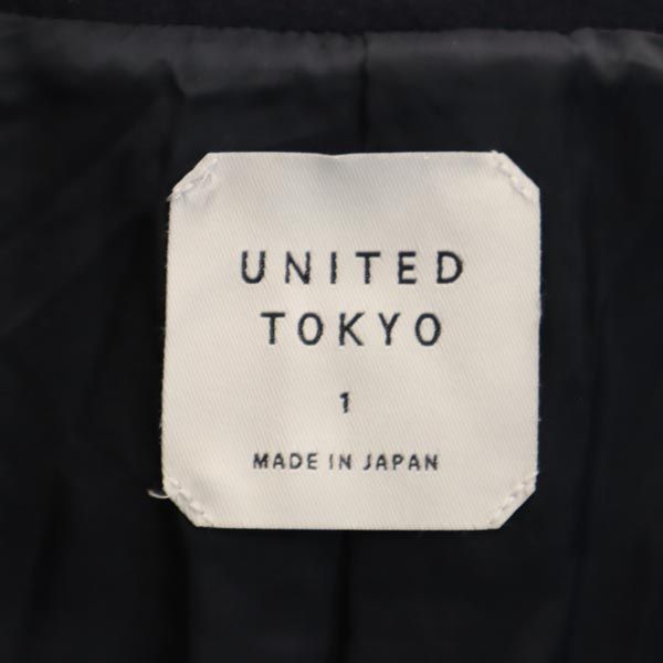 UNITED TOKYO ユナイテッドトウキョウ 日本製 長袖 日本製 ウールブレンド ジャケット 1 ネイビー メンズ