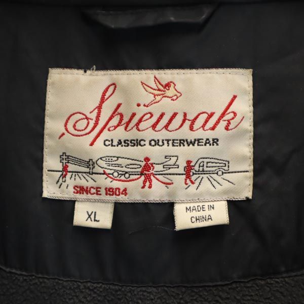 SPIEWAK スピワック マウンテンパーカー XL チャコールグレー 裏フリース メンズ
