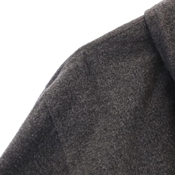 THE NORTH FACE ザノースフェイス NP61645 長袖 ウールライク アウトドアジャケット M グレー フード 裏メッシュ地 メンズ