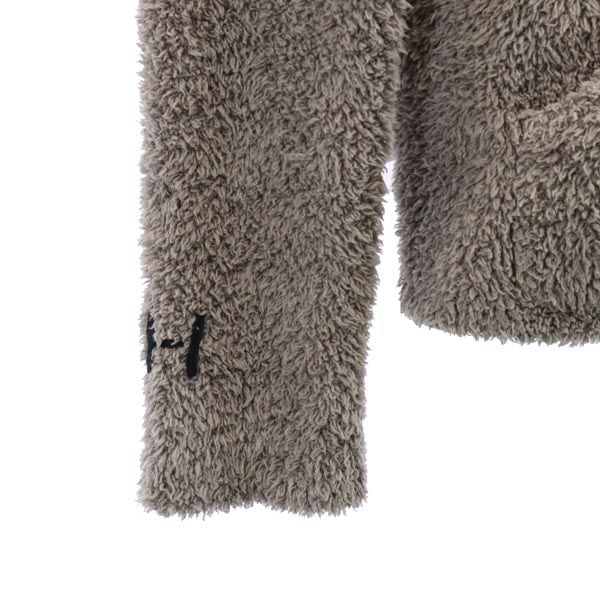 BAREFOOT DREAMS ベアフットドリーム 長袖 ボアジャケット S グレー もこもこ パーカー メンズ