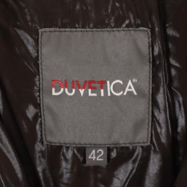 DUVETICA デュベティカ ナイロン 長袖 ダウンジャケット 42 ピンク系 フード レディース