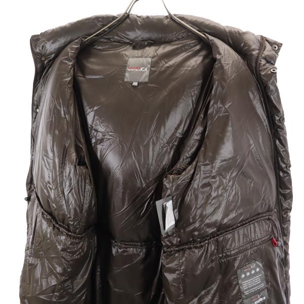DUVETICA デュベティカ ナイロン 長袖 ダウンジャケット 48 ブラウン系 メンズ