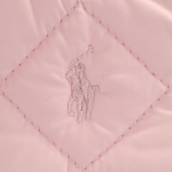 RALPH LAUREN ラルフローレン 長袖 キルティングジャケット 90 ピンク系 キッズ