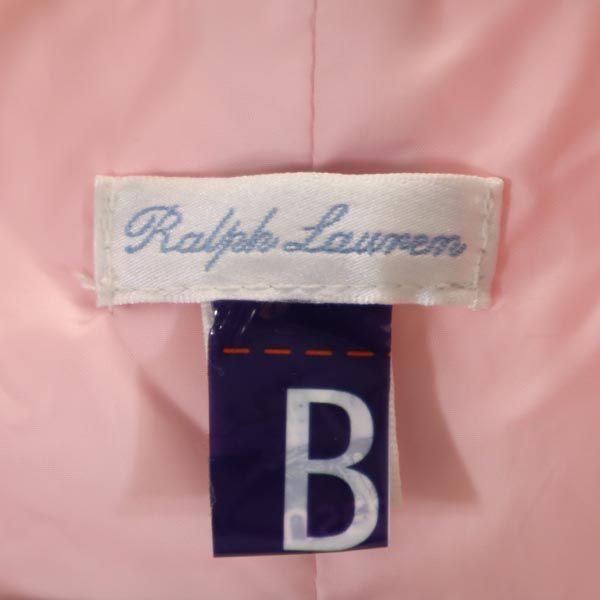 RALPH LAUREN ラルフローレン 長袖 キルティングジャケット 90 ピンク系 キッズ