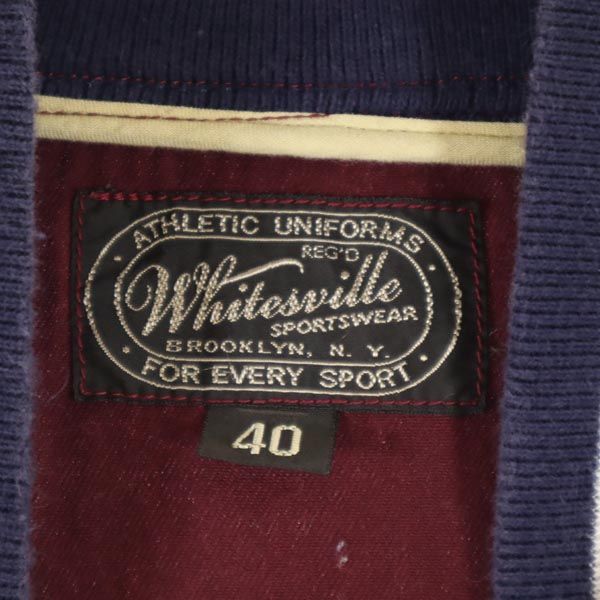 Whitesville ホワイツビル 東洋エンタープライズ ブルゾン 40 ボルドー ジャケット メンズ