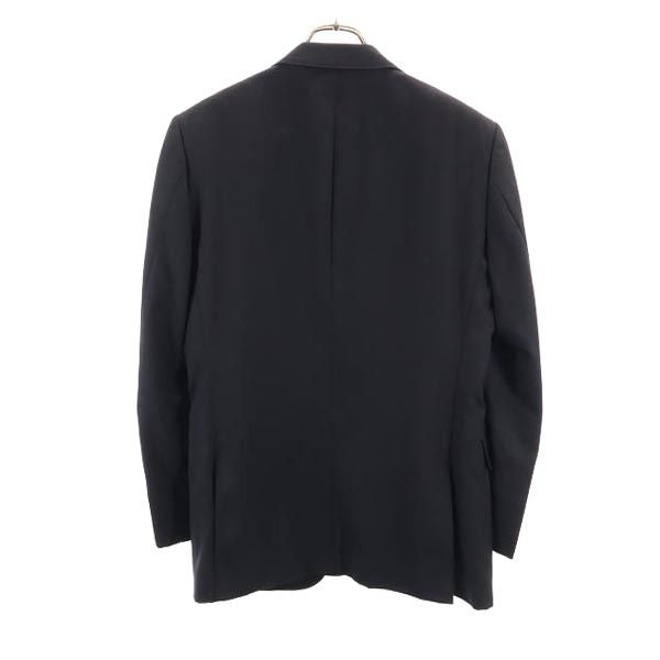 BURBERRY BLACK LABEL バーバリーブラックレーベル 三陽商会 日本製 SUPER 120’s テーラードジャケット 36 ブラック ブレザー メンズ