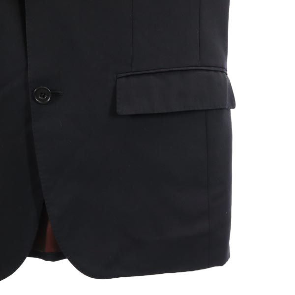 BURBERRY BLACK LABEL バーバリーブラックレーベル 三陽商会 日本製 SUPER 120’s テーラードジャケット 36 ブラック ブレザー メンズ