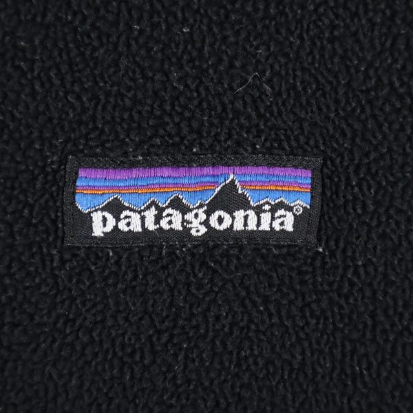 patagonia パタゴニア アウトドア フリース 長袖 パーカー XS ブラック プルオーバー メンズ