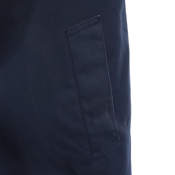 MACKINTOSH PHILOSOPHY マッキントッシュフィロソフィー 長袖 2way ステンカラーコート 40 ネイビー ライナー フード メンズ