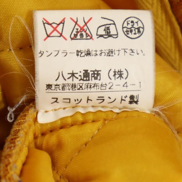 Mackintosh マッキントッシュ 長袖 ウール100％ キルティングジャケット 38 オレンジ系 コート メンズ