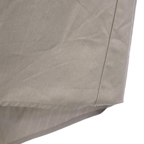 未使用 SHIROMA シロマ ストライプ ティアード 長袖 カットソー FREE グレー シャツ レディース