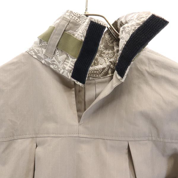 未使用 SHIROMA シロマ ストライプ ティアード 長袖 カットソー FREE グレー シャツ レディース