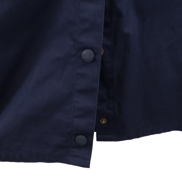 Barbour バブアー 長袖 ブルゾン S ネイビー 裏フリース メンズ